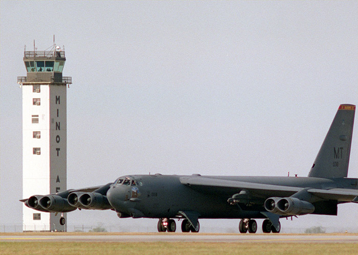 B-52 at Minot AFB